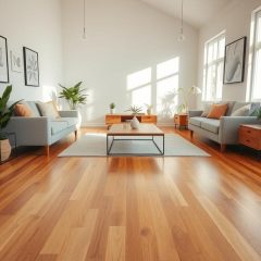 Dlaczego drewniana podłoga do salonu to idealny wybór? Zalety, trendy i aranżacje