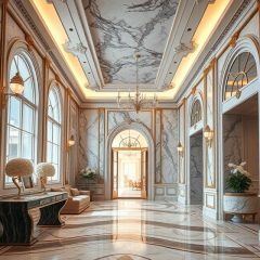 Luksusowe wykończenia wnętrz: trendy, materiały i detale