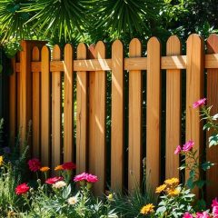 Jak wybrać i pielęgnować drewniany płot ogrodowy: porady i trend