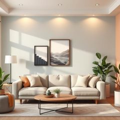 Jak wybrać nowoczesne kolory ścian do salonu w trendach 2024/2025